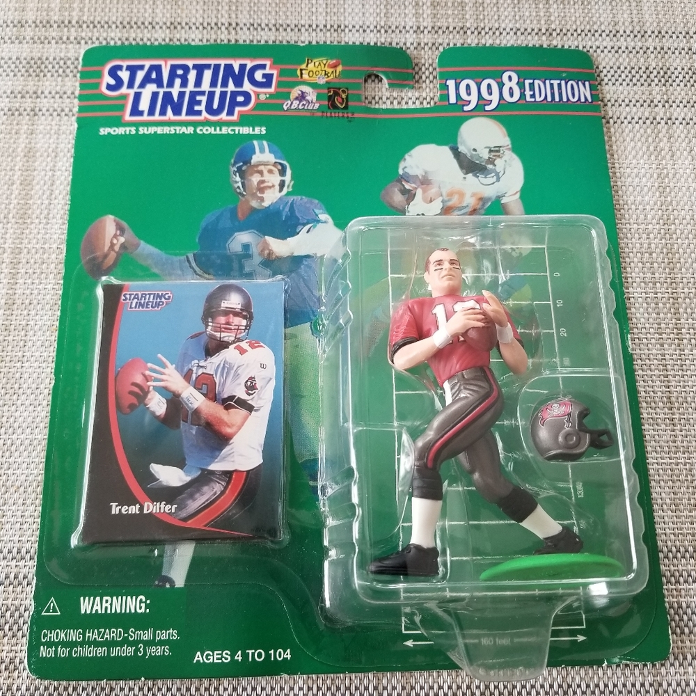 1998 Starting Lineup Trent Dilfer NFL Tampa Bay Buccaneers